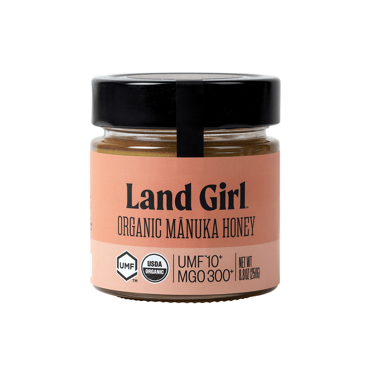 Land Girl Organic Mānuka Honey UMF 10f+