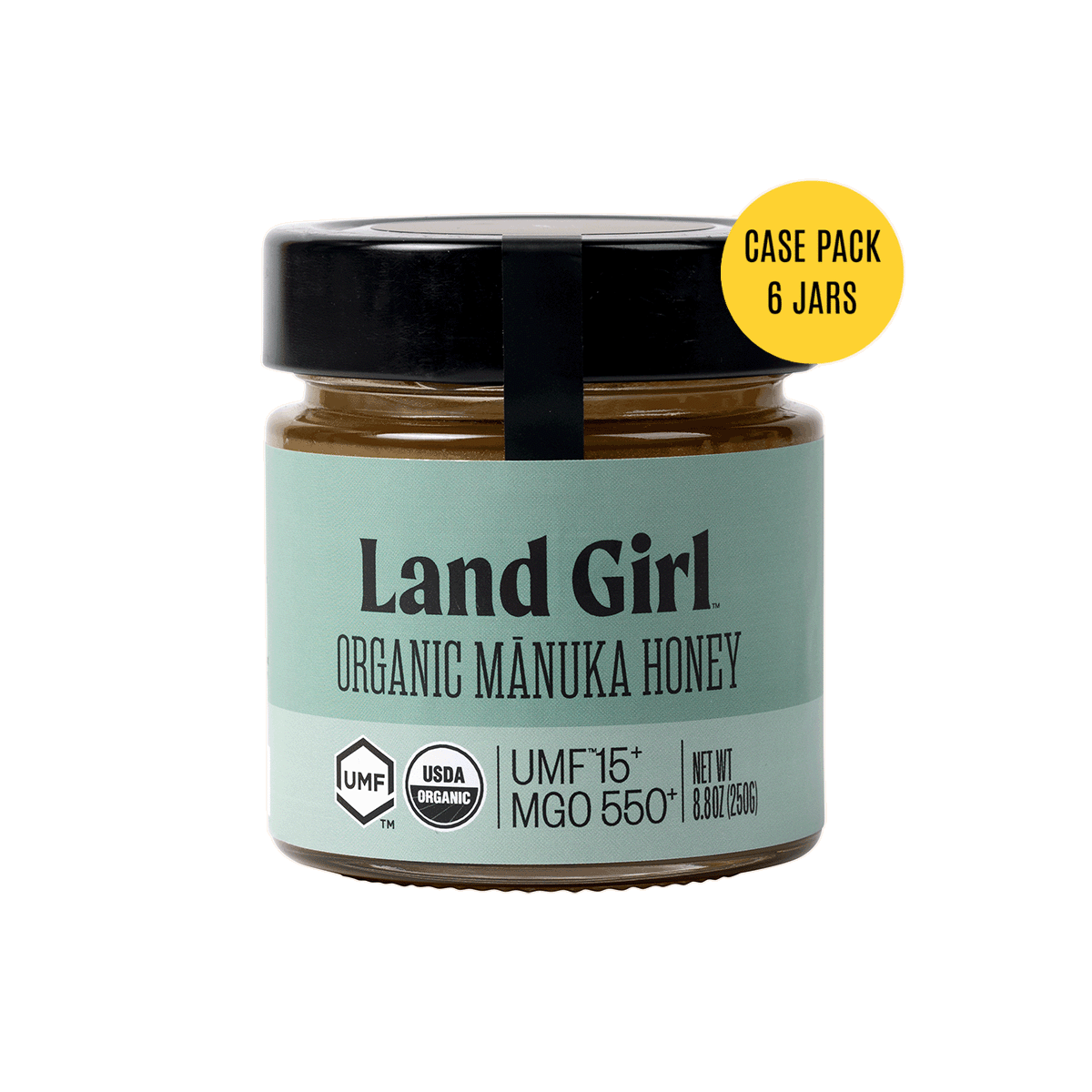 UMF15+ Organic Mānuka Honey by Land Girl