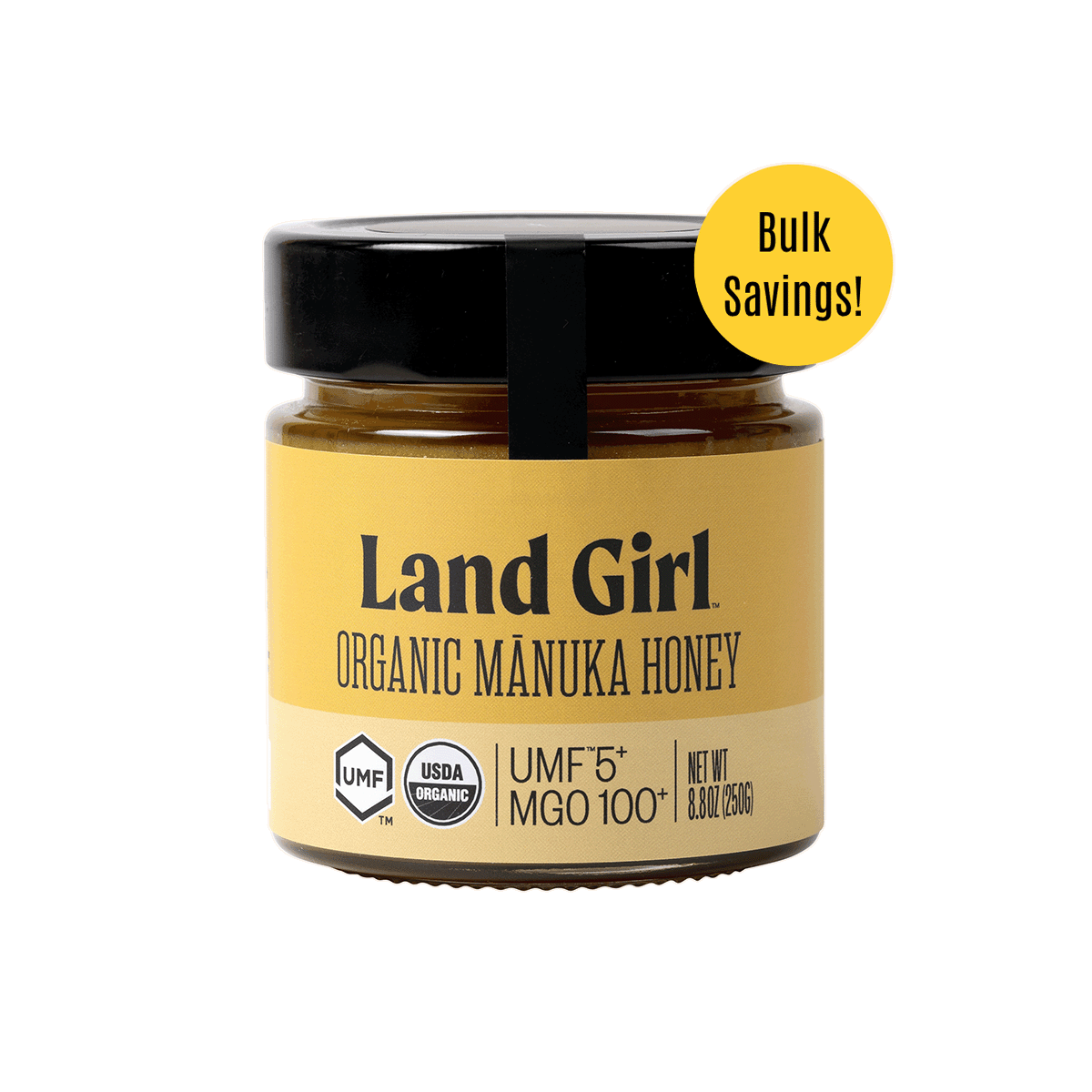 Land Girl organic Mānuka honey UMF5