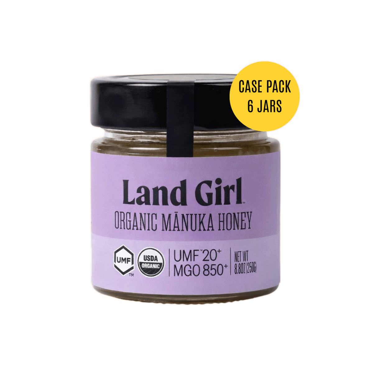 Land Girl Organic Mānuka Honey UMF20+
